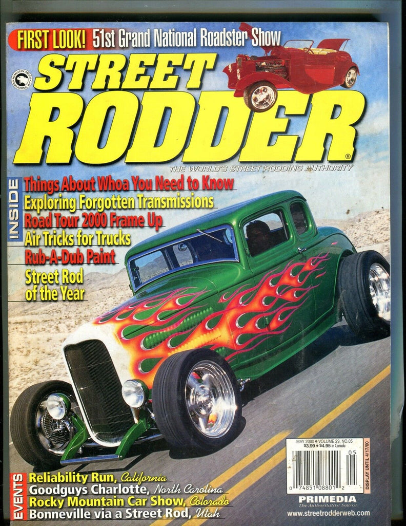 Street Rodder Magazine May 2000 Air Tricks EX No ML 042117nonjhe
