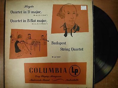 33 RPM Vinyl Haydn Quartet in D Major Columbia Records ML4216 LP 031915SM