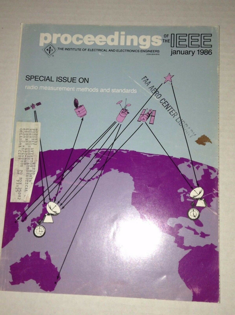 Proceedings Of The IEEE Magazine Radio Measurement January 1986 022917NONRH