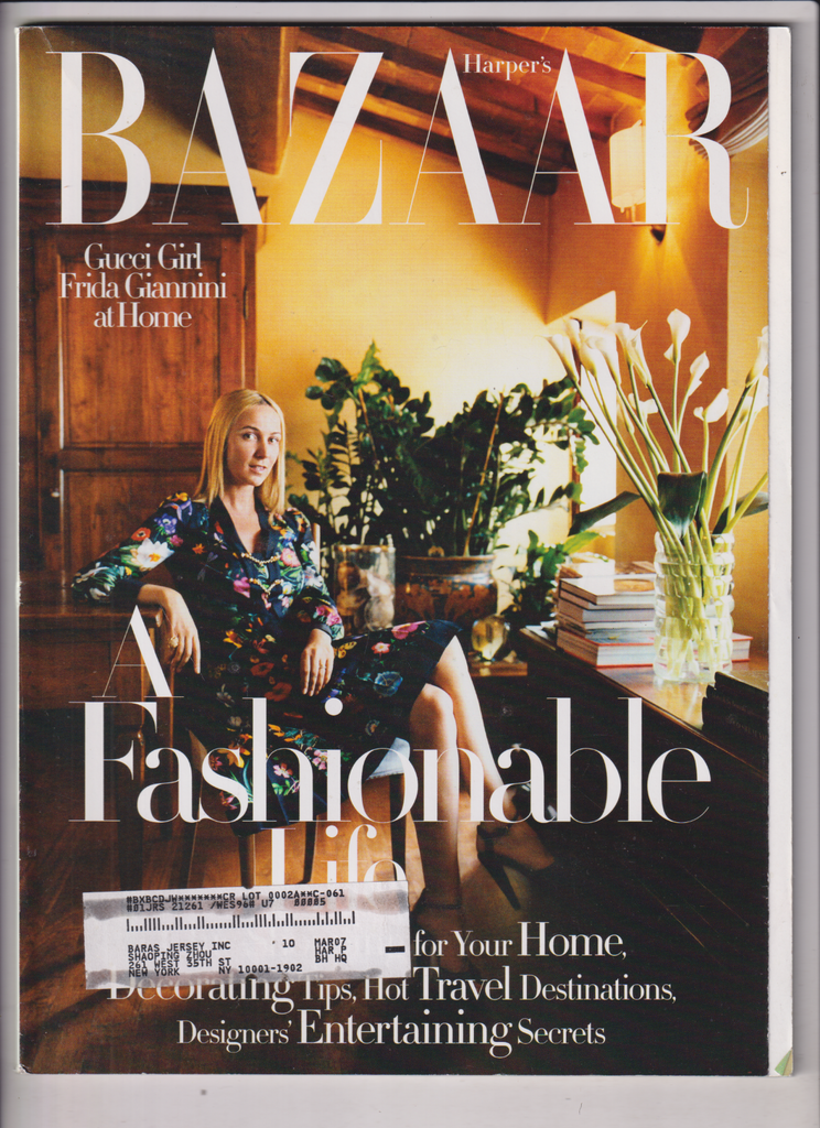 Harper's Bazaar Mag Gucci Girl Firda Giannini Fall 2006 012420nonr