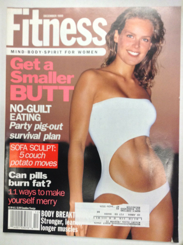 Fitness Magazine Get A Smaller Butt No Guilt Eating December 1999 080917nonr