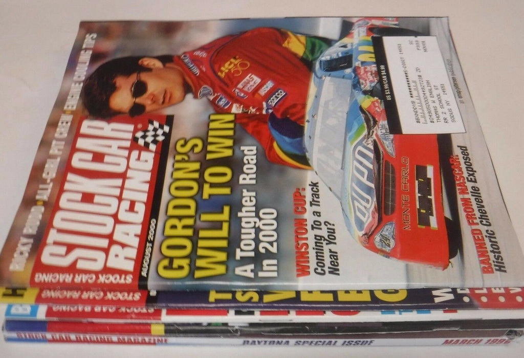 Jeff Gordon Stock Car Racing Magazines Lot Of 7 1990's/00's NASCAR 103117nonjhe
