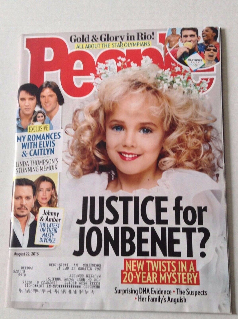 People Magazine Justice For Jonbenet August 22, 2016 022917NONRH