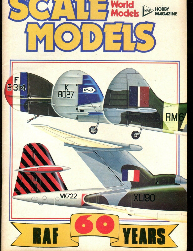 Scale Models Magazine October 1978 RAF 60 Years EX No ML 010217jhe