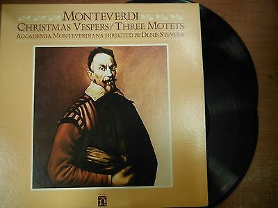 33 RPM Vinyl Claudio Monteverdi Christmas Vespers Nonesuch Record Stereo031115SM