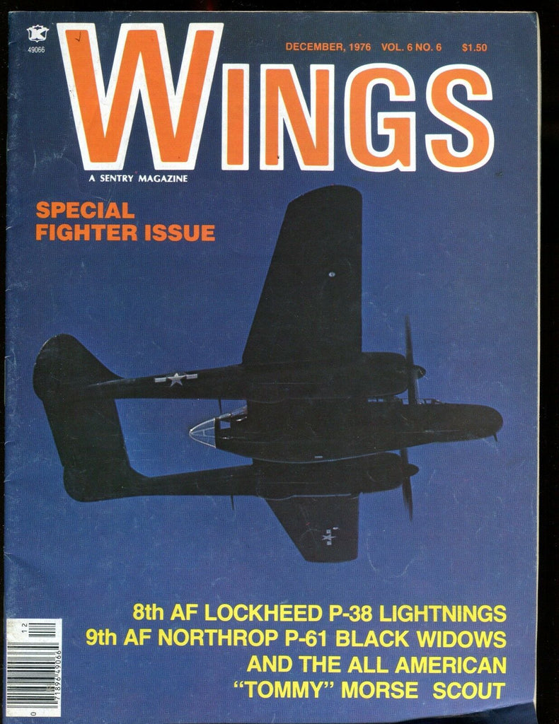 Wings Magazine December 1976 Fighter Issue EX No ML 010617jhe