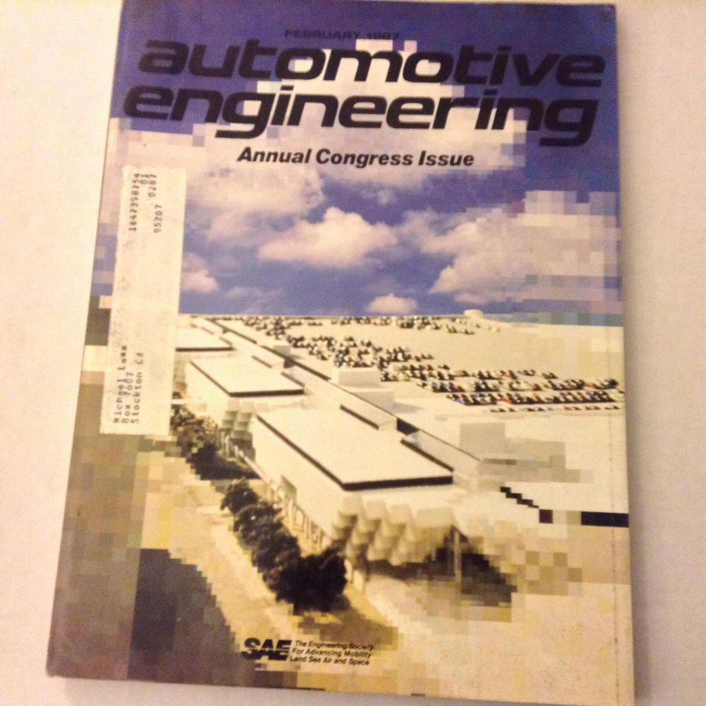 Automotive Engineering Magazine Congress , and Thermal February 1987 061517nonrh