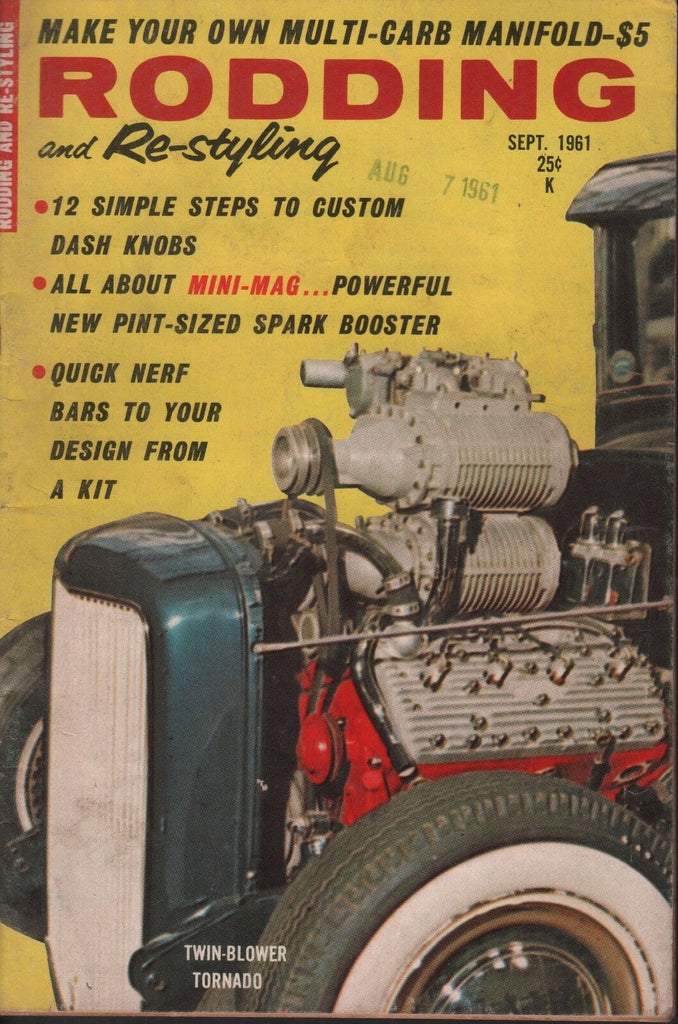 Rodding and Re-Styling September 1961 mickey Mazucca Alex Walordy 082118DBE