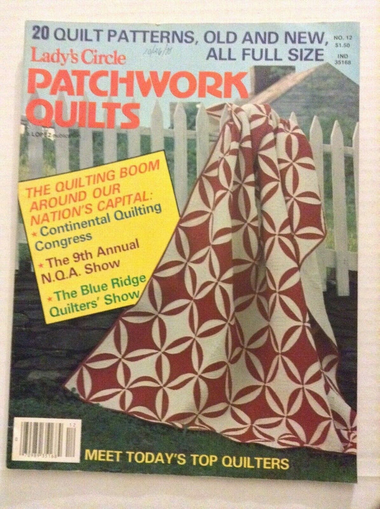 Lady's Circle Mag Patchwork Quilts & The Boom No.12 October 1970 092319nonrh