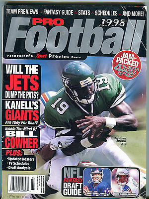 Pro Football Magazine 1998 Keyshawn Johnson Jets VGEX 022616jhe