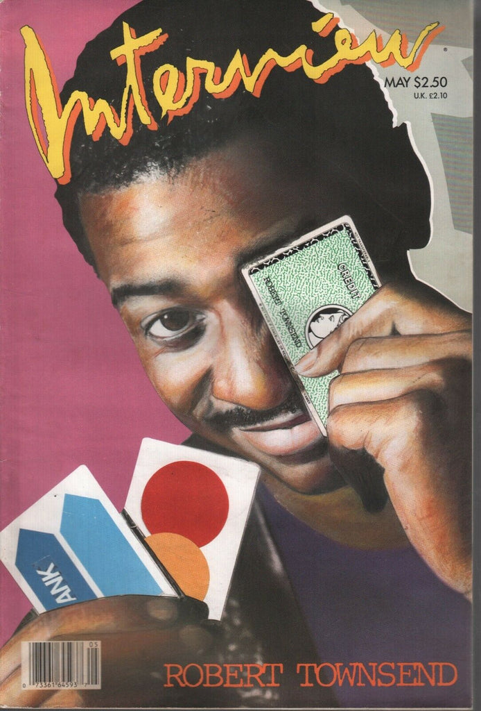 Interview May 1987 Robert Townsend Bruce Weber Fashion Andy Warhol 091119AME2