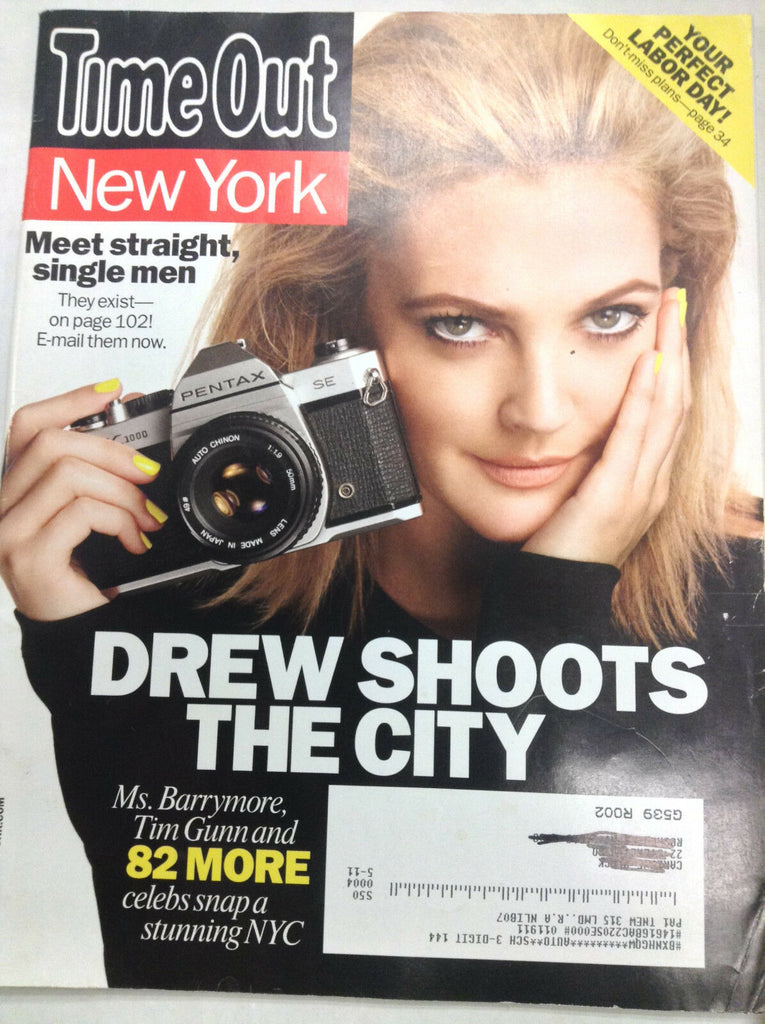 Timeout New York Magazine Drew Barrymore Shoots City September 9 2009 052217nonr