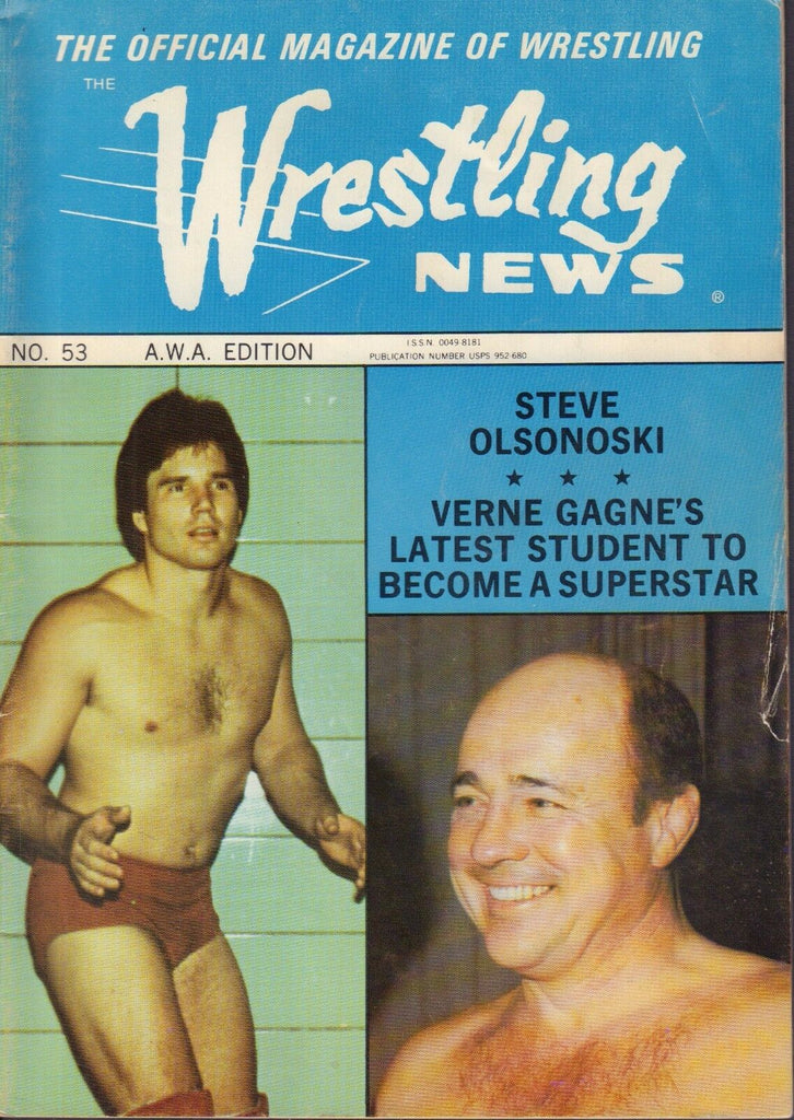 The Wrestling News No.3 A.W.A Edition Steve Olsonoski 081117nonDBE