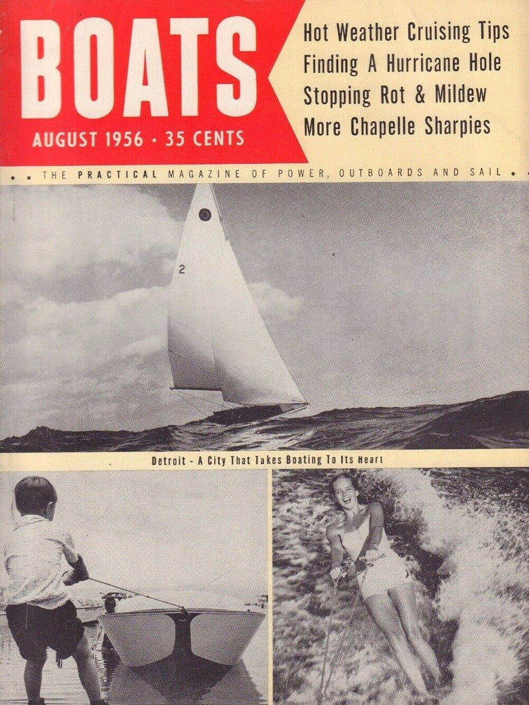 Boats February August 1956 Detroit, Chapelle Sharpies 051017nonDBE