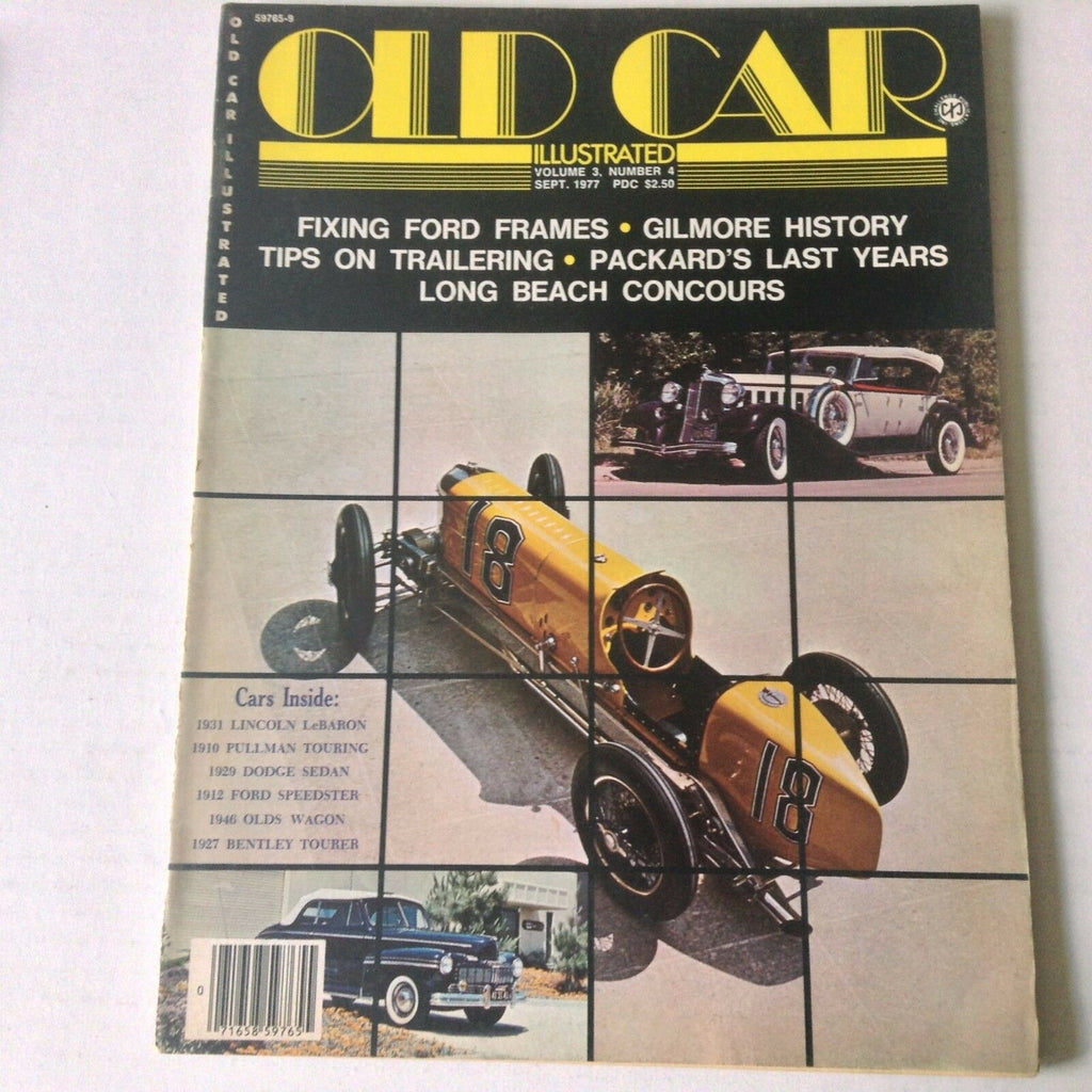 Old Car Illustrated Magazine Lincoln LeBaron Pullman September 1977 060117nonrh2