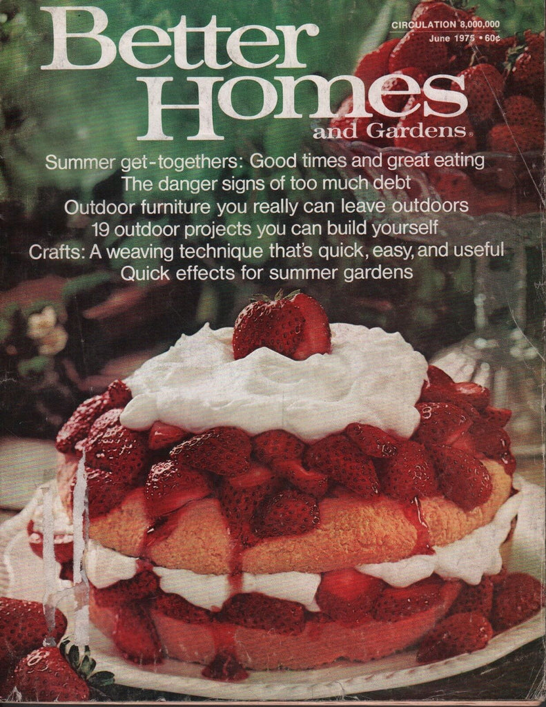 Better Homes & Gardens June 1975 Summer get Togethers, Crafts 072717nonDBE