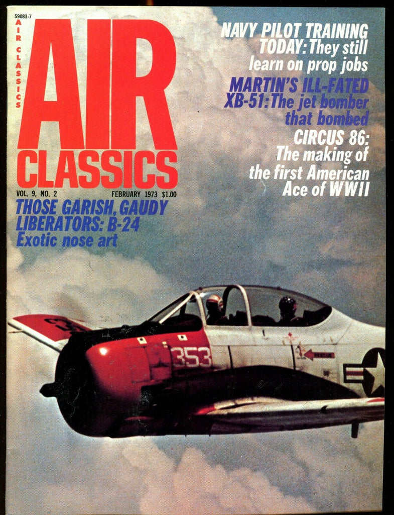 Air Classics Magazine February 1973 B-24 Nose Art EX No ML 120816jhe