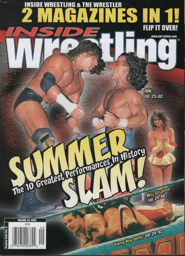 Inside Wrestling The Wrestler Vol.29 2009 Austin Aries Jeff Hardy 032619DBE