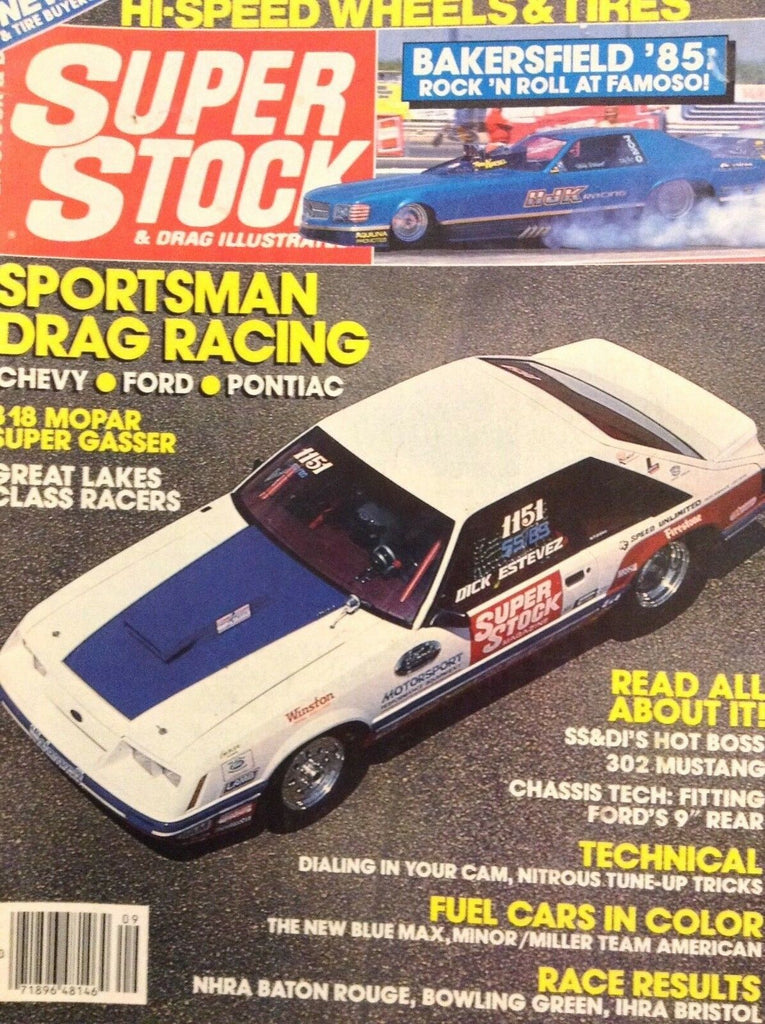 Super Stock Magazine 318 Mopar Super Gasser September 1985 013118nonrh