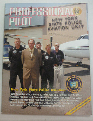 Professional Pilot Magazine New York State Police November 2004 FAL 060115R
