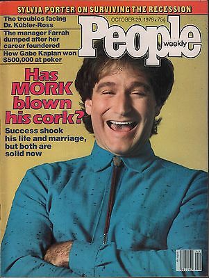 People Weekly October 29 1979 Robin Williams, Sylvia Porter VG 012816DBE