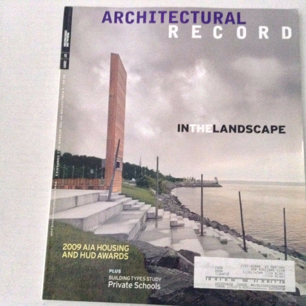 Architectural Record Magazine AIA Housing Awards July 2009 070217nonrh