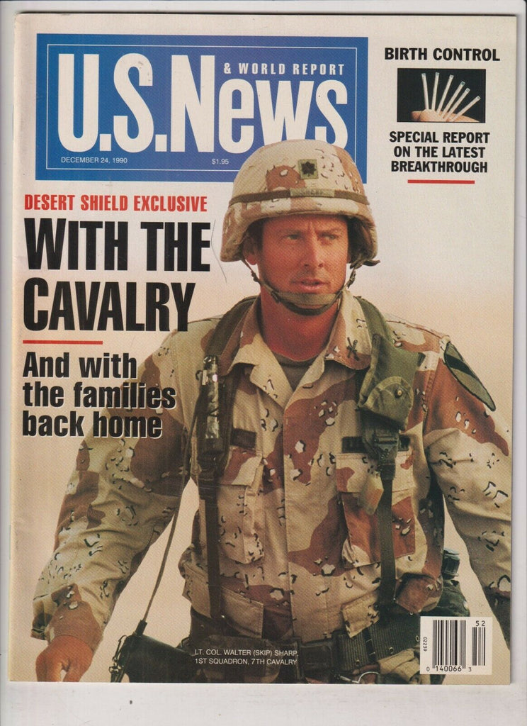 U.S. News Mag Lt. Col. Walter Sharp & Desert Storm December 24, 1990 040120nonrh