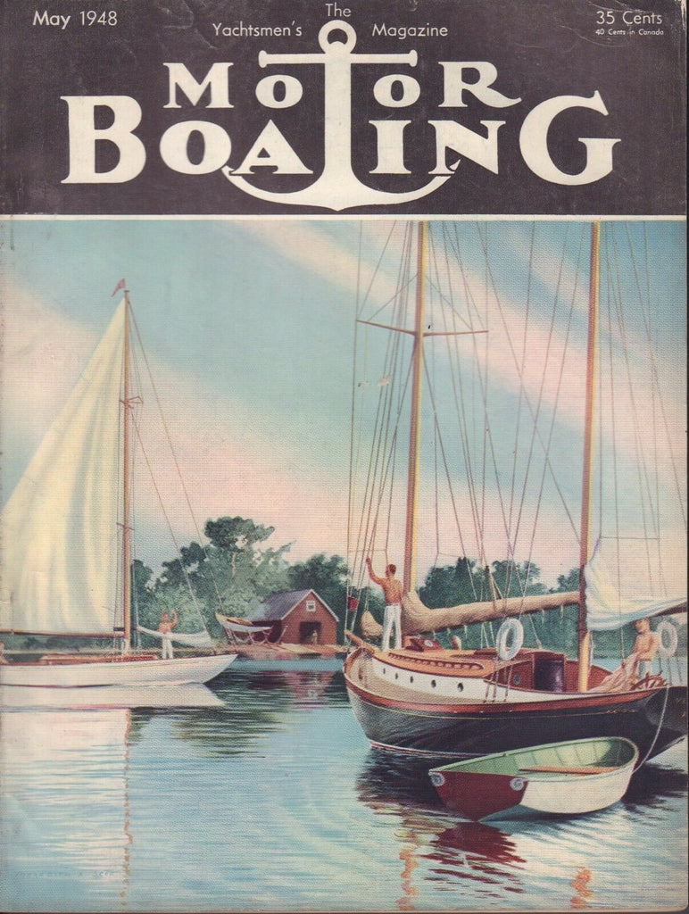 Motor Boating May 1948 Stardust, Mooring 032417nonDBE