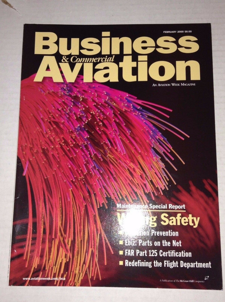 Business & Commercial Aviation Magazine Wiring Safety February 2000 FAL 111916RH