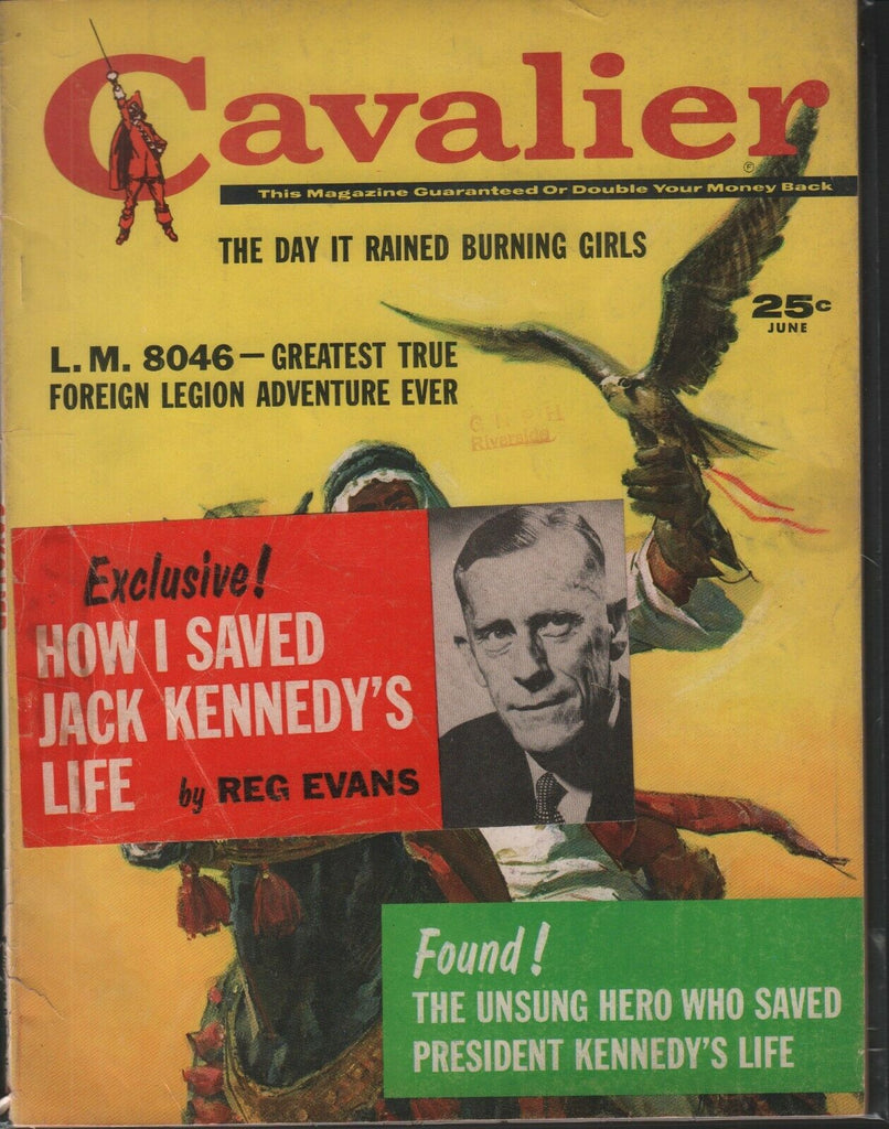 Cavalier June 1961 John F Kennedy Reg Evans 061919AME