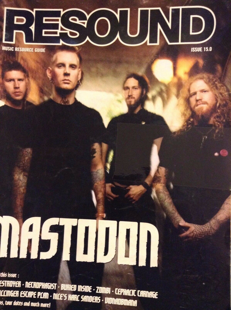 Resound Magazine Mastadon Pig Destroyer No.15.0 121617nonrh