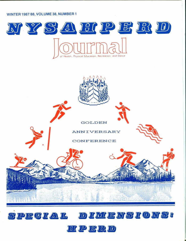 NYSAHPERD Journal Magazine Winter 1987/88 EX 050617nonjhe