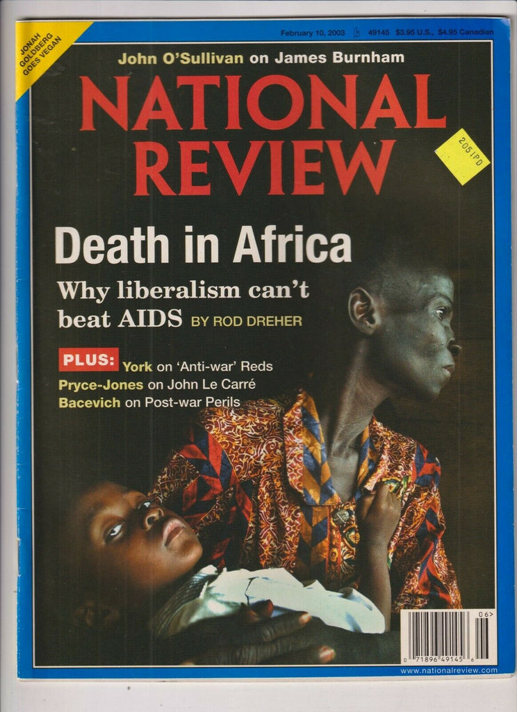 National Review Mag Death In Africa Liberalism Aids February 10, 2003 110619nonr