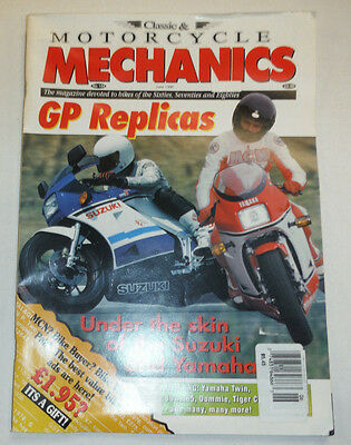 Motorcycle Mechanics Magazine GP Replicas Suzuki & Yamaha June 1996 012715R
