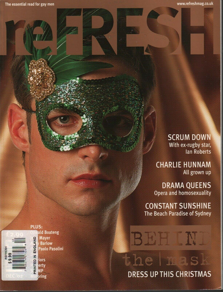 reFRESH Gay Interest UK Magazine December 2002 Charlin Hunnam 031620AME