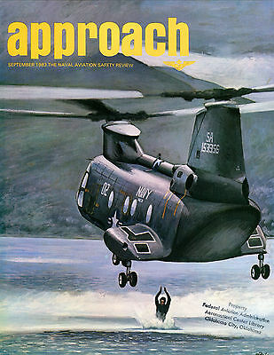 Approach Magazine Raven Image Approach Magazine September 1983 The Naval Aviation Safety Review EX 0 ...