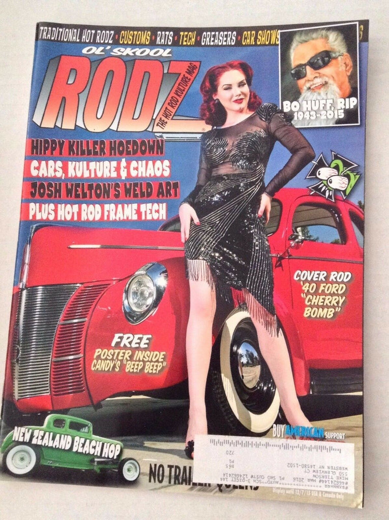 Ol' Skool Rodz Magazine 1940 Ford Josh Welton Bo Huff January 2016 030217NONRH