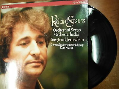 33 RPM Vinyl Richard Strauss Orchestral Songs Philips Records 6514-321 021915SM