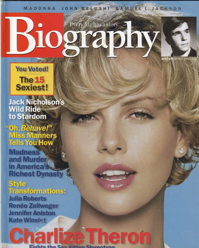 Biography Mag Charlize Theron Jack Nicholson November 2002 102219nonr
