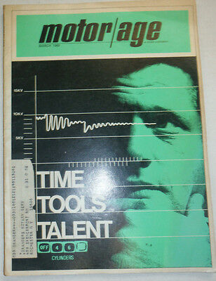 Motor Age Magazine Time Tools Talent March 1969 020515R