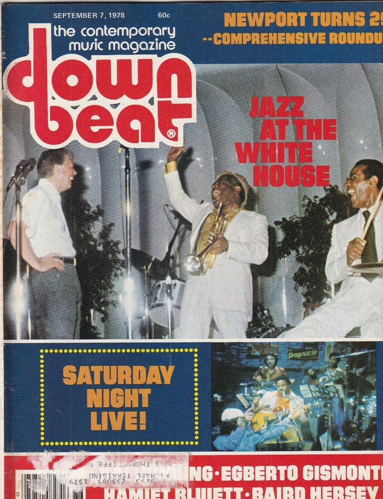 Down Beat Mag Saturday Night Live Newport Turns 25 September 7, 1978 101219nonr