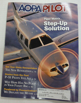AOPA Pilot Magazine Piper Matrix Step-Up Solution February 2008 013115R