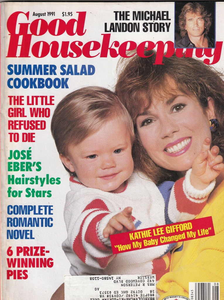 Good Housekeeping Kathie Lee Gifford Jose Ever August 1991 100119nonr