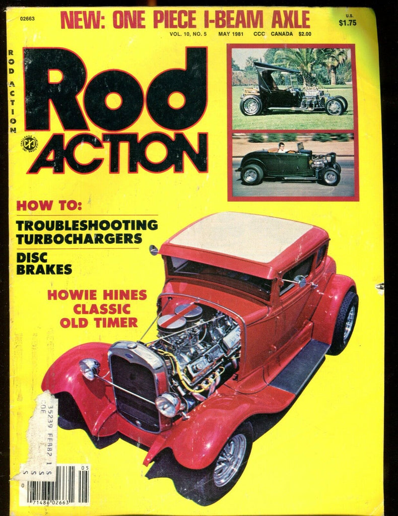 Rod Action Magazine May 1981 Howie Hines VG w/ML 030817nonjhe