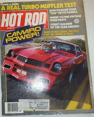 Hot Rod Magazine Camaro Power Old Vette Handle July 1984 010515R