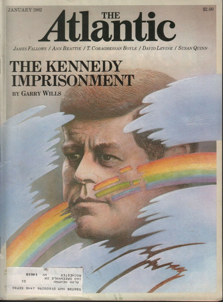 The Atlantic January 1982 John F Kennedy Garry Willis w/ML 061919AME