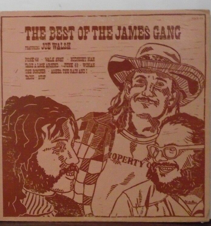 The Best of the James Gang Joe Walsh vinyl ABCX774 071518LLE