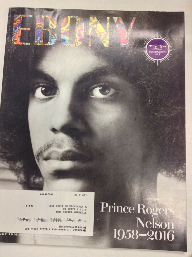 Ebony Magazine Prince Rogers Nelson June 2016 062017nonr