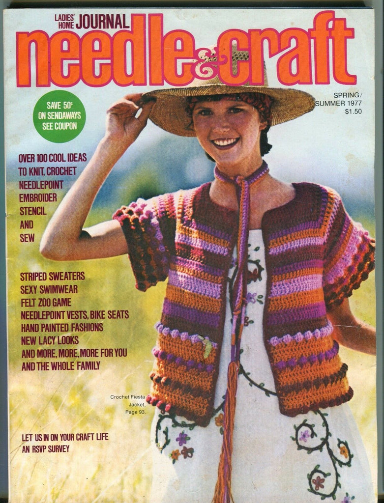 Ladies' Home Journal Needle & Craft Magazine Spring/Summer 1977 VG 050117nonjhe