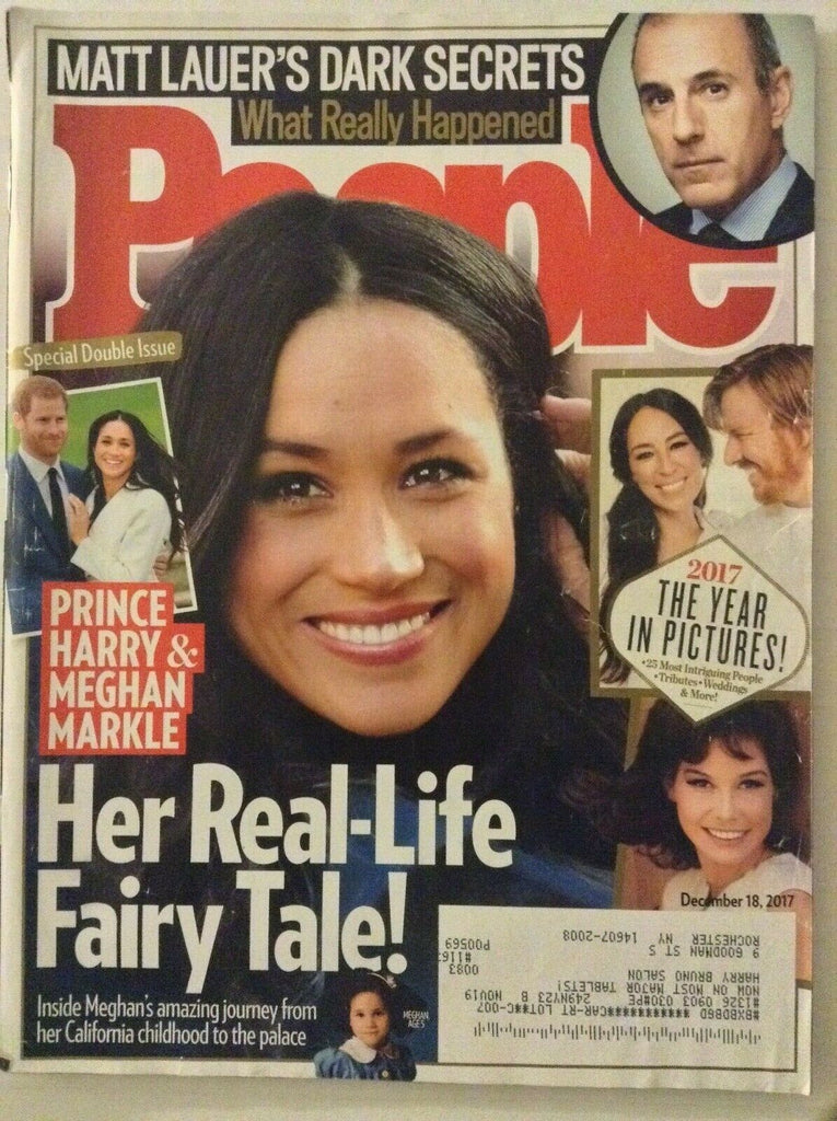 People Magazine Prince Harry & Meghan Markle December 18, 2017 031319nonrh